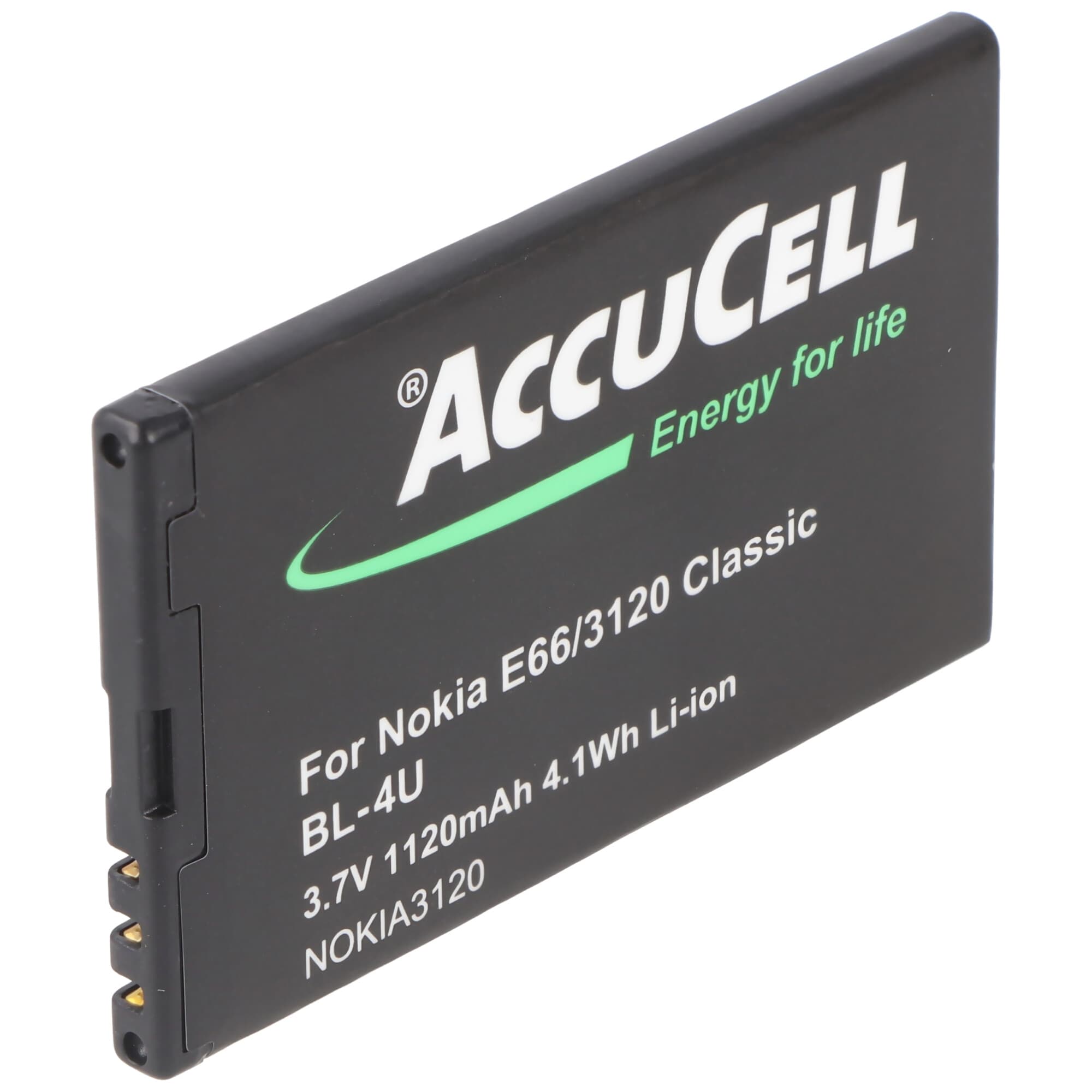 Batterie Li-Ion - 900mAh (3.7V) pour téléphone portable, smartphone, téléphone tel que BL-4U, BL-4UV, MP-SV, N4U85T, TB-BL4U