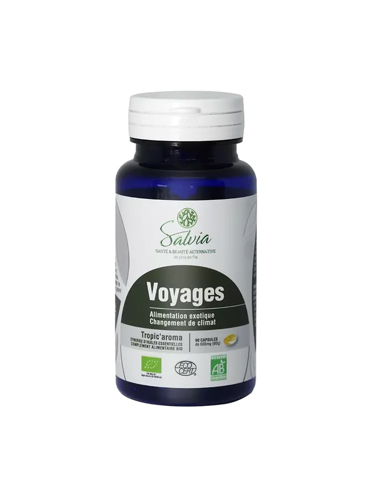 Salvia Nutrition Tropic'Aroma Voyages Bio 90 Unités