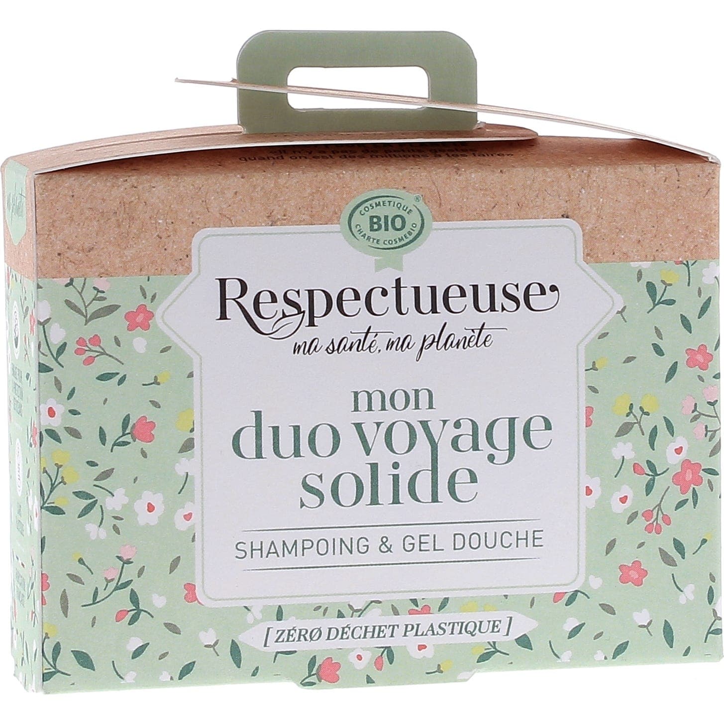 Respectueuse Mon Duo Voyage Solide Shampoing et Gel Douche 35g